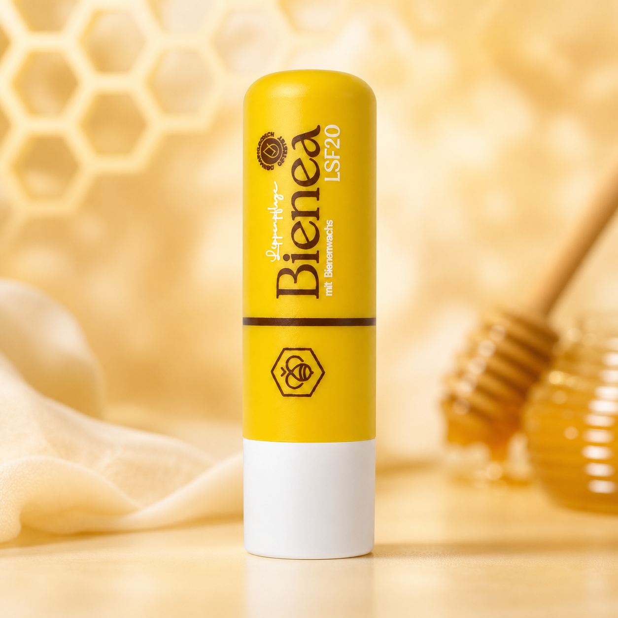 BIENEA Lippenpflege mit Bienenwachs UV 20 – 4,7 g 🐝
