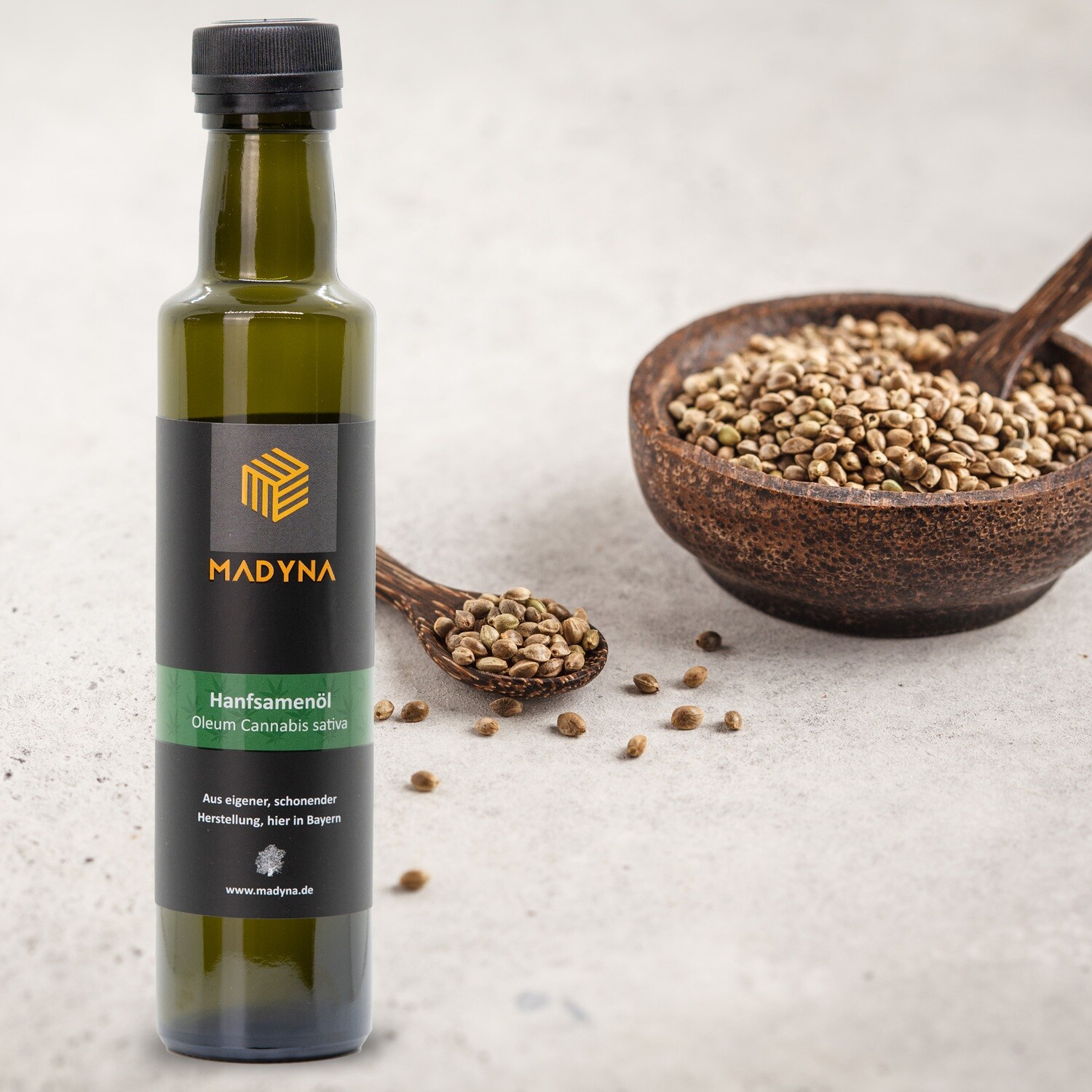 Hanfsamenöl kaltgepresst – 100 ml