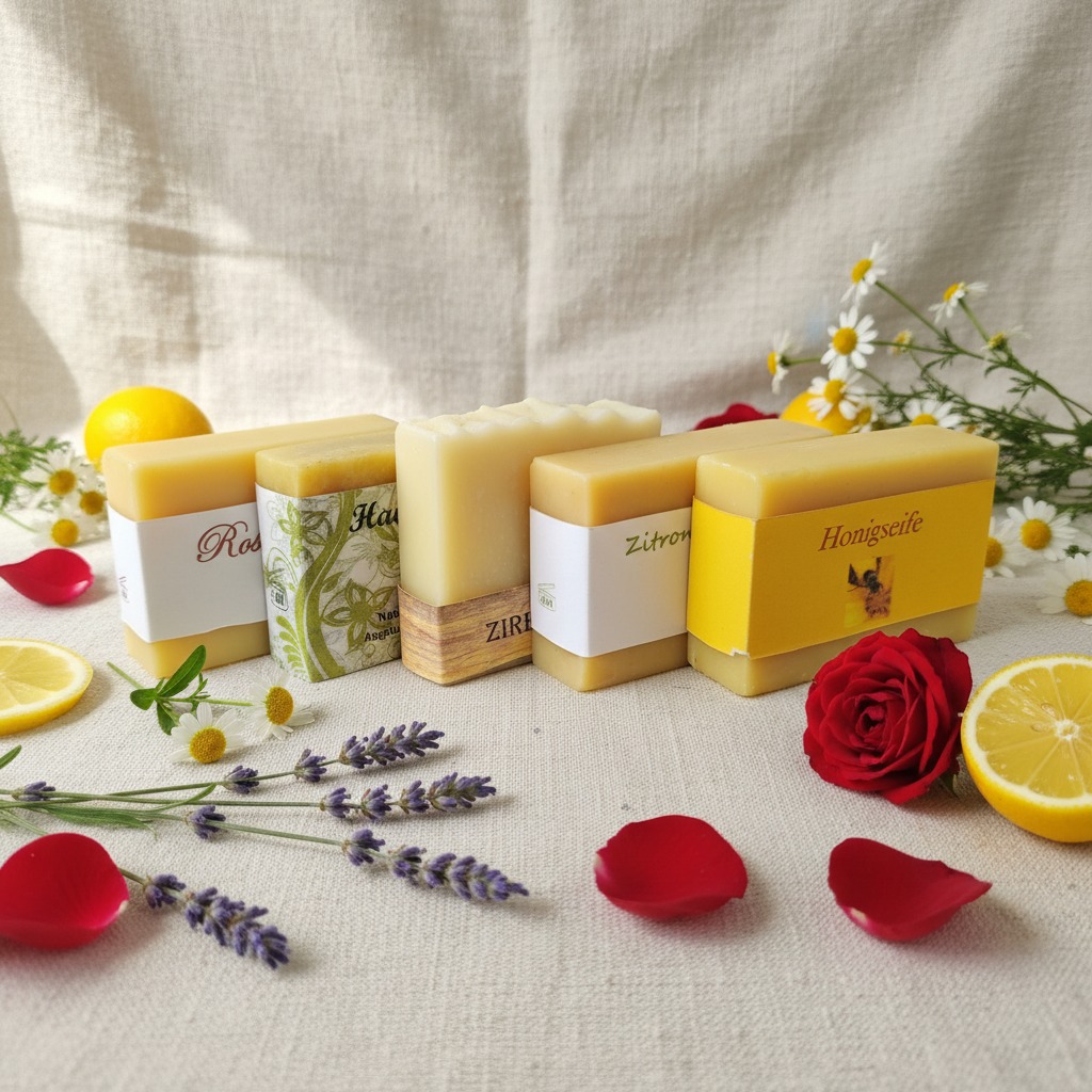 Naturseifen 5er Set Handmade with Love ❤️