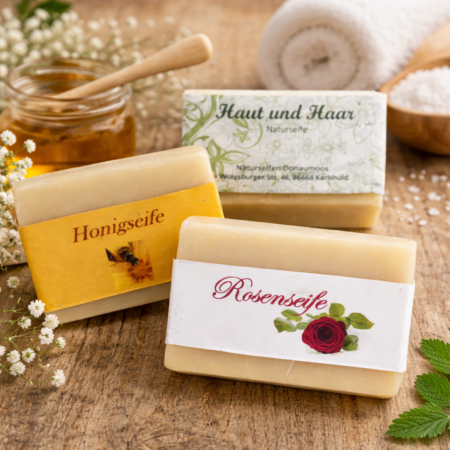 Naturseifen 3er Set Handmade with Love ❤️