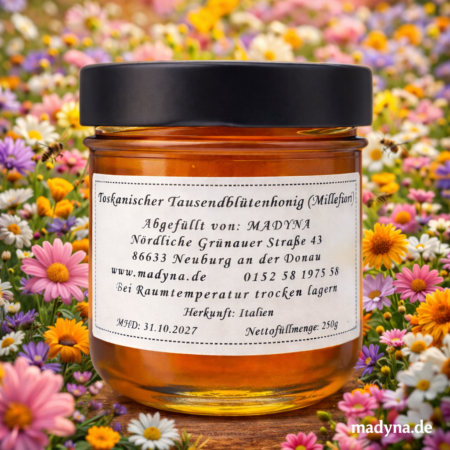 Toskanischer Tausendbl&uuml;tenhonig (Millefiori)