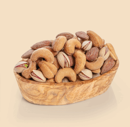 Gemischte Nüsse geräuchert 250gr.