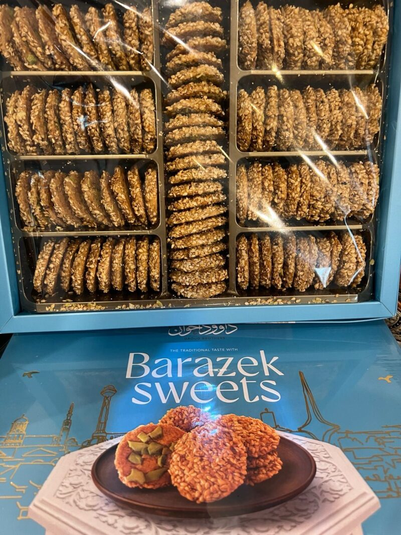 Sesamkekse mit Pistazien